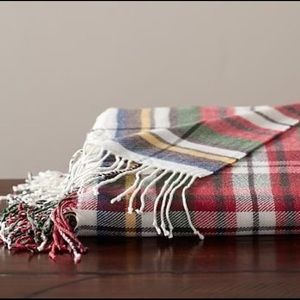 Pottery Barn Throw - Denver Plaid - unopened